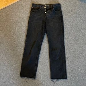 Zara, size 4, black jeans.